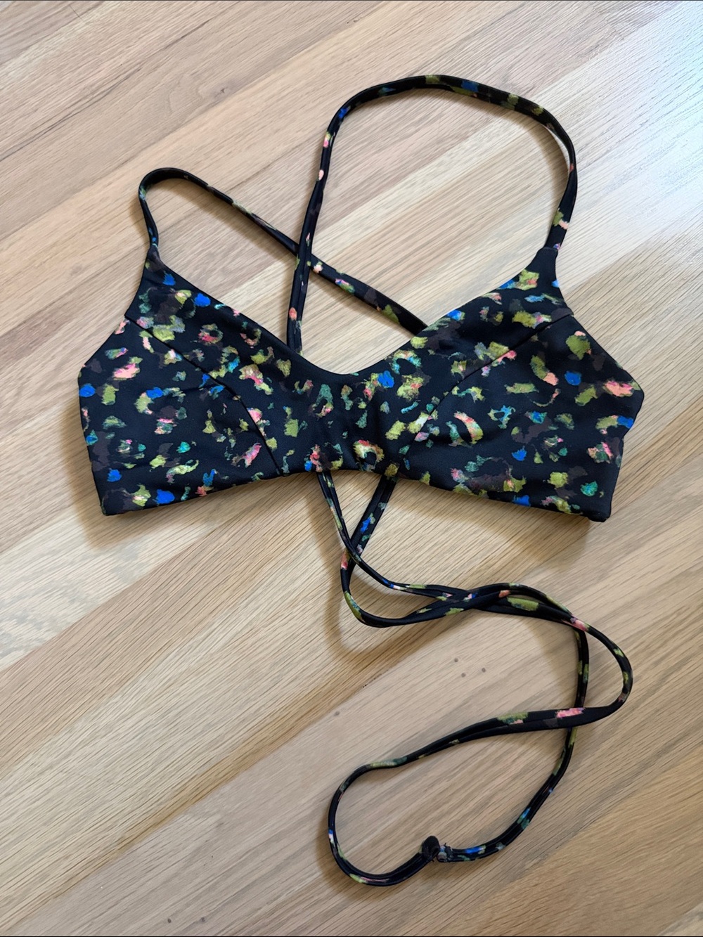 Strappy bikini top